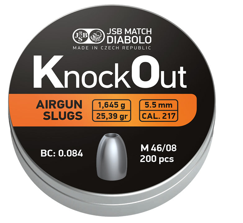 KnockOut Slugs .217 Calibru 5.5