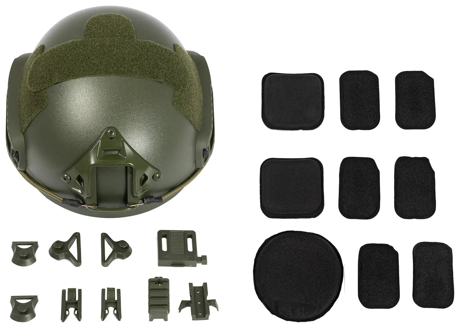 Casca WoSoprt Combat Green M