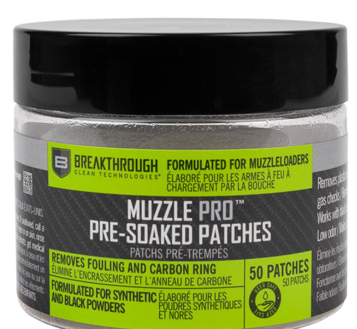 BCT-Muzzle Pro Round Pre-Soaked Cleaning Patches