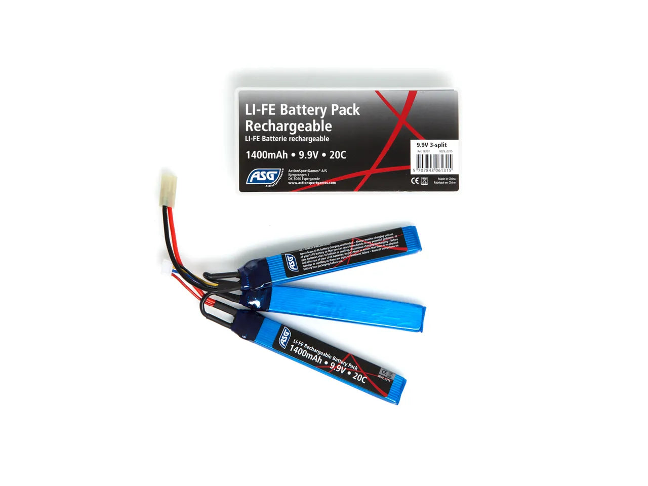 Li-Fe Stick Battery