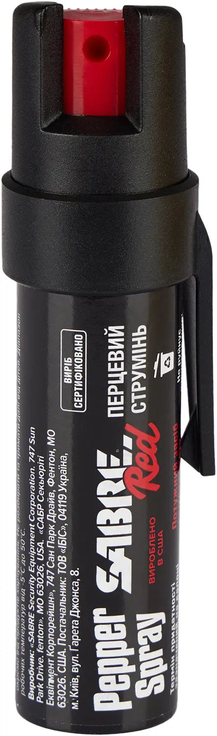 Sprai Iritant-Lacrimogen Sabre Red Compact (22 ml)
