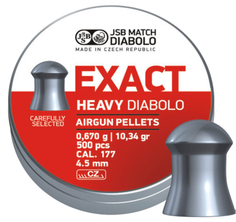 JSB Exact Heavy Diablo 4.5mm 0,67gr
