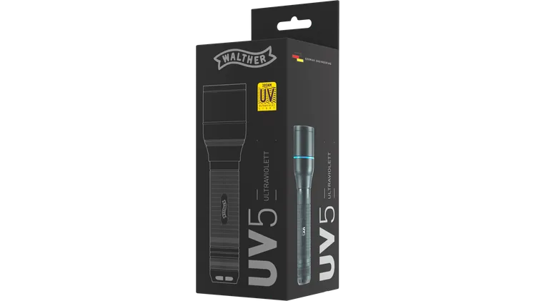 Lanternă Walther UV5 BLK