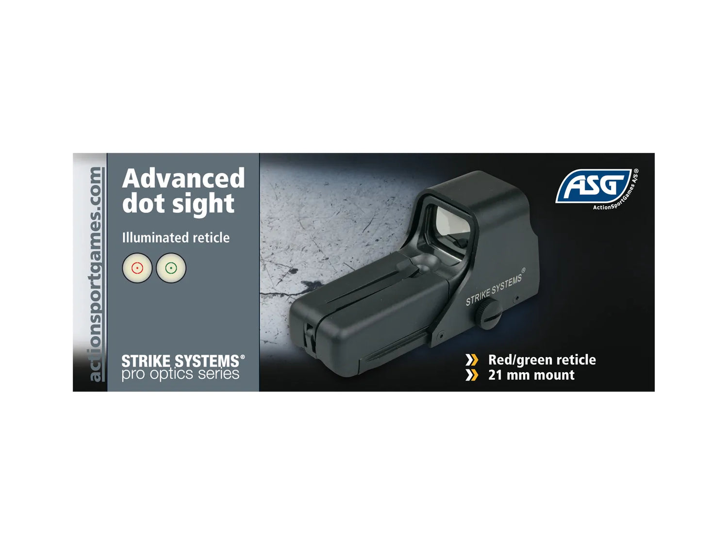 ASG Advanced 551 Red/Green Dot Sight